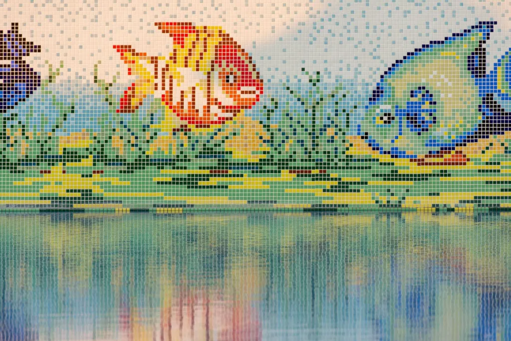 Mosaic Tile, Carefully Installed